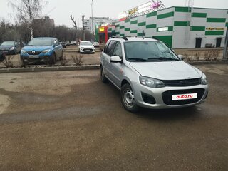 2015 Lada (ВАЗ) Kalina II, серебристый, 500000 рублей, вид 3