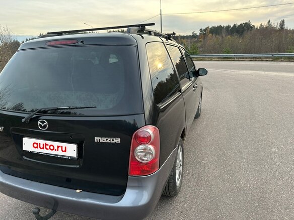 2004 Mazda MPV II (LW) Рестайлинг, чёрный, 120000 рублей - вид 12