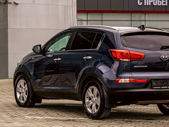 2014 Kia Sportage III Рестайлинг, синий - вид 7