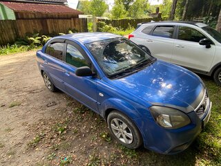 2010 Kia Rio II Рестайлинг, синий, 550000 рублей, вид 5