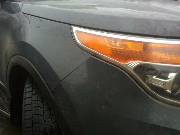 2013 Ford Explorer V, серый, 1300000 рублей - вид 5