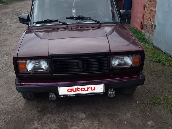 2005 Lada (ВАЗ) 2107, красный, 150000 рублей - вид 12