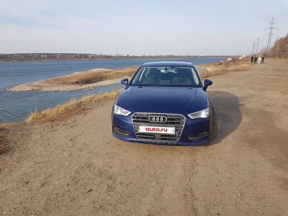 2015 Audi A3 III (8V), синий, 1270000 рублей - вид 3
