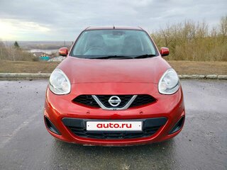 2020 Nissan March IV (K13) Рестайлинг, красный, 899000 рублей, вид 2