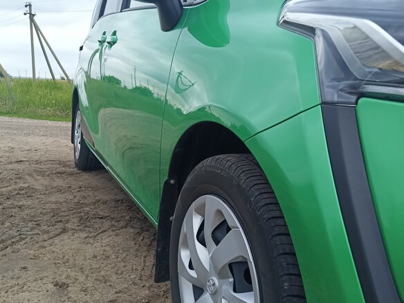 2017 Toyota Sienta II, зелёный, 1520000 рублей - вид 7