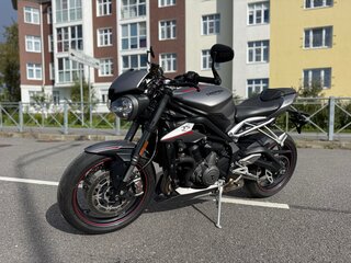 2018 Triumph Street Triple, серый, 750000 рублей, вид 2