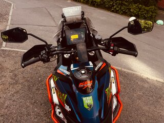 2022 KTM 1290 Super Adventure R, оранжевый, 1500000 рублей, вид 3