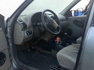 2008 Lada (ВАЗ) Kalina I, серый, 190000 рублей, вид 4