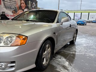 2002 Hyundai Tiburon II (GK), серебристый, 500000 рублей, вид 1