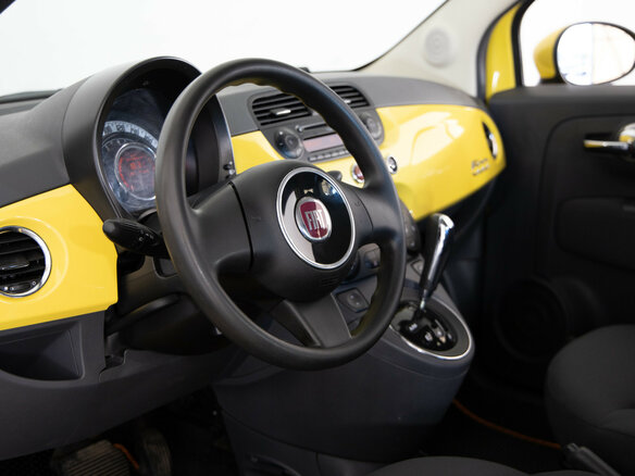 2012 Fiat 500 II, жёлтый, 749000 рублей - вид 17