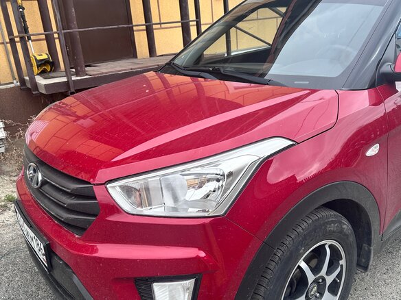 2019 Hyundai Creta I, красный, 1850000 рублей