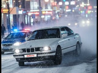 1990 BMW 5 серии 520i III (E34), белый, 400000 рублей, вид 5