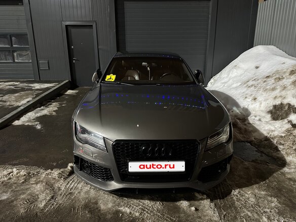 2013 Audi A7 I (4G), серый, 1650000 рублей - вид 9