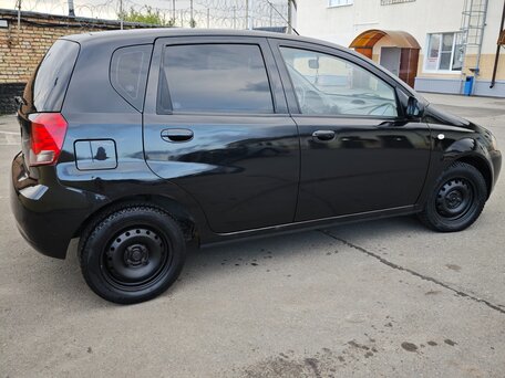 2007 Chevrolet Aveo I, чёрный, 280000 рублей, вид 4