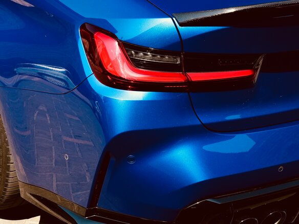 2021 BMW M3 Competition Package VI (G80), синий, 7700000 рублей - вид 13