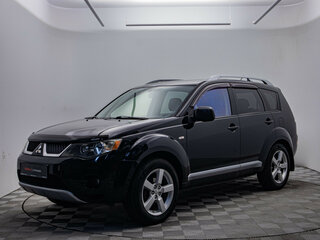2008 Mitsubishi Outlander II, чёрный, 644000 рублей, вид 1