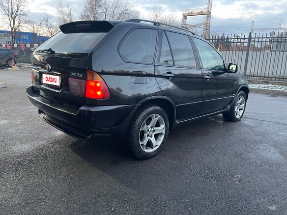 2004 BMW X5 3.0d I (E53) Рестайлинг, чёрный - вид 24