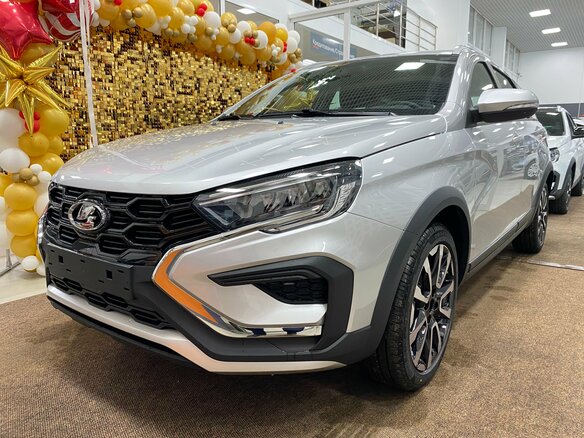 2026 Lada (ВАЗ) Vesta SW Cross I Рестайлинг (NG), серебристый