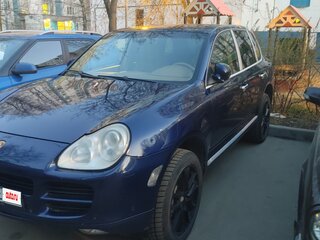 2006 Porsche Cayenne S I (955), синий, 690000 рублей, вид 1