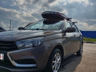 2017 Lada (ВАЗ) Vesta SW I, голубой, 850000 рублей, вид 1