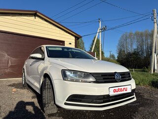 2015 Volkswagen Jetta VI Рестайлинг, белый, 970000 рублей, вид 3