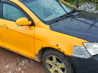 2012 Geely Emgrand EC7, жёлтый, 110000 рублей, вид 3