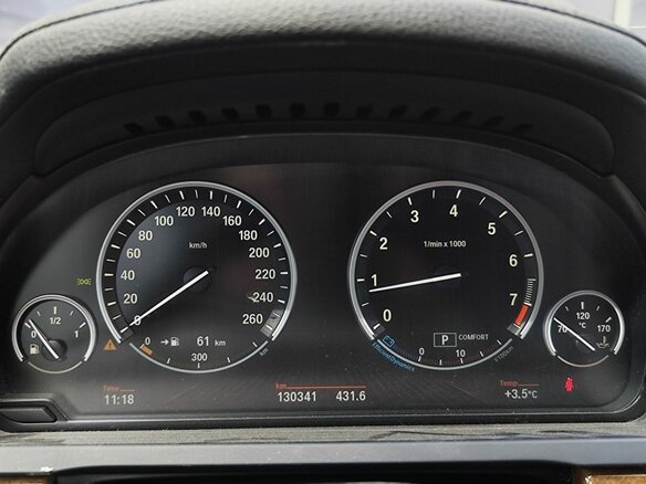 2011 BMW 7 серии 750i xDrive V (F01/F02/F04), чёрный, 1499000 рублей - вид 17