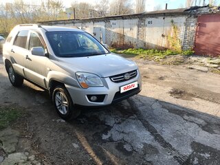 2008 Kia Sportage II Рестайлинг, серебристый, 850000 рублей, вид 1