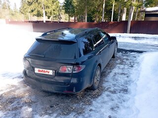 2007 Mazda 6 I (GG) Рестайлинг, чёрный, 375000 рублей, вид 5