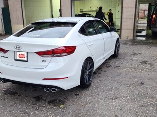 2016 Hyundai Elantra VI (AD), белый, 1150000 рублей, вид 2