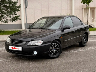 2007 Kia Spectra I Рестайлинг 2, чёрный, 280000 рублей, вид 1