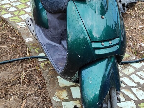 1995 Honda Lead 50, зелёный, 45000 рублей - вид 1
