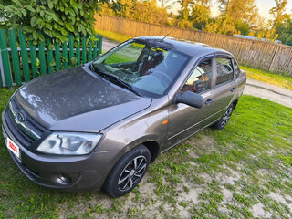 2013 Lada (ВАЗ) Granta I, коричневый, 320000 рублей, вид 2