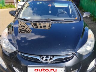 2013 Hyundai Elantra V (MD), чёрный, 850000 рублей, вид 1