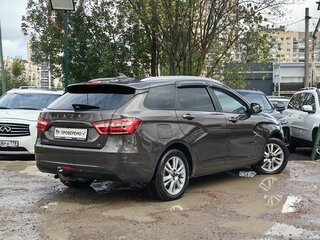 2018 Lada (ВАЗ) Vesta SW I, коричневый, 919000 рублей, вид 4