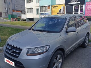 2008 Hyundai Santa Fe II, серебристый, 695000 рублей, вид 1