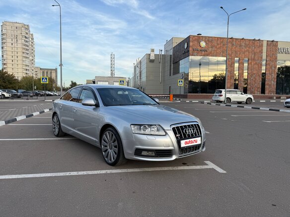 2008 Audi A6 III (C6) Рестайлинг, белый, 900000 рублей
