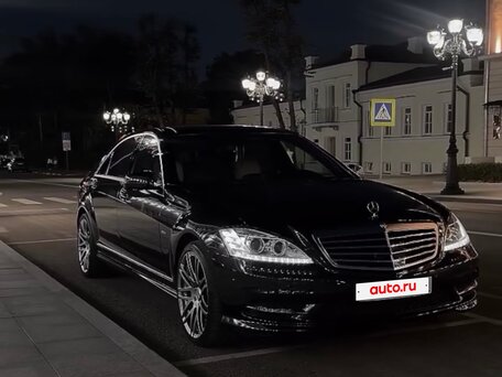 2011 Mercedes-Benz S-Класс 500 V (W221) Рестайлинг, чёрный, 5300000 рублей, вид 1