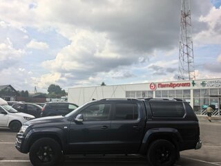 2017 Volkswagen Amarok I Рестайлинг, синий, 3150000 рублей, вид 5