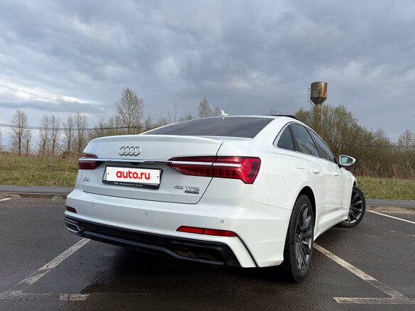 2020 Audi A6 45 TFSI V (C8), белый, 5000000 рублей - вид 6