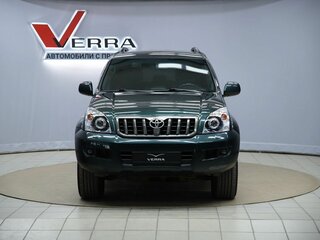 2008 Toyota Land Cruiser Prado 4-speed 120 Series Рестайлинг, зелёный, 2000000 рублей, вид 2