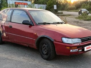 1994 Toyota Corolla VII (E100), красный, 119000 рублей, вид 2