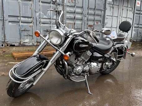 2013 Yamaha XVS400 Drag Star, чёрный, 439000 рублей, вид 1