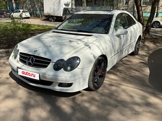 2007 Mercedes-Benz CLK-Класс 350 II (W209) Рестайлинг, белый, 650000 рублей, вид 1