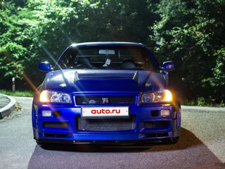 2001 Nissan Skyline GT-R X (R34), синий, 9000000 рублей, вид 2