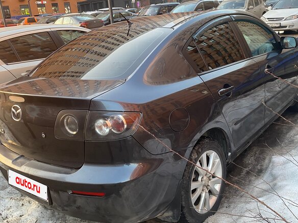 2007 Mazda 3 I (BK) Рестайлинг, серый, 300000 рублей - вид 6