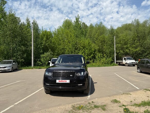 2013 Land Rover Range Rover IV, чёрный, 2850000 рублей - вид 2