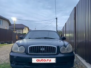 2004 Hyundai Sonata IV (EF) Рестайлинг, чёрный, 349000 рублей, вид 2