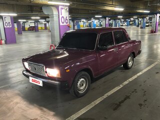 2004 Lada (ВАЗ) 2107, пурпурный, 240000 рублей, вид 1