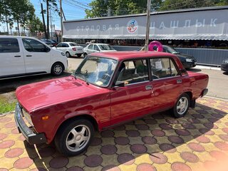 1997 Lada (ВАЗ) 2105, пурпурный, 220000 рублей, вид 1